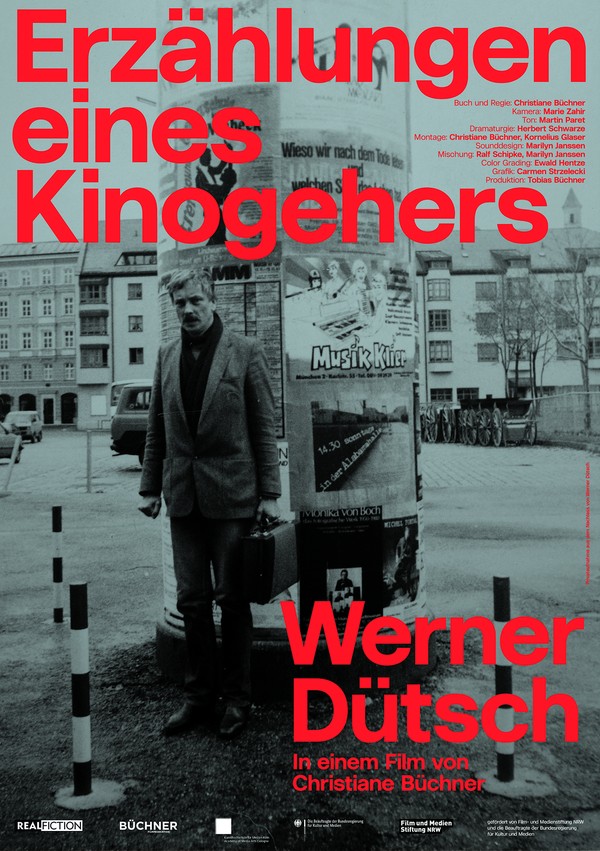 Filmplakat Erzählung eines Kinogehers - Werner Dütsch