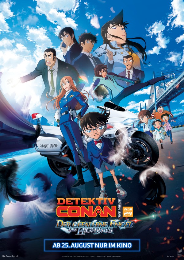 Filmplakat Detektiv Conan Film 29: Der gefallene Engel des Highways