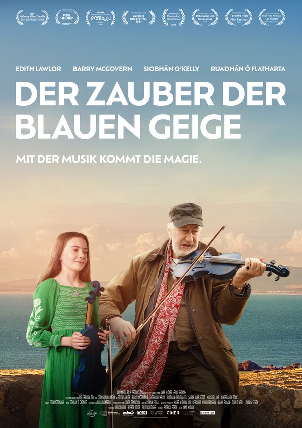 Filmplakat Der Zauber der blauen Geige