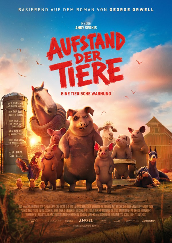 Filmplakat Aufstand der Tiere