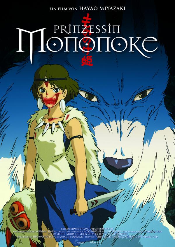 Filmplakat Prinzessin Mononoke (OV)