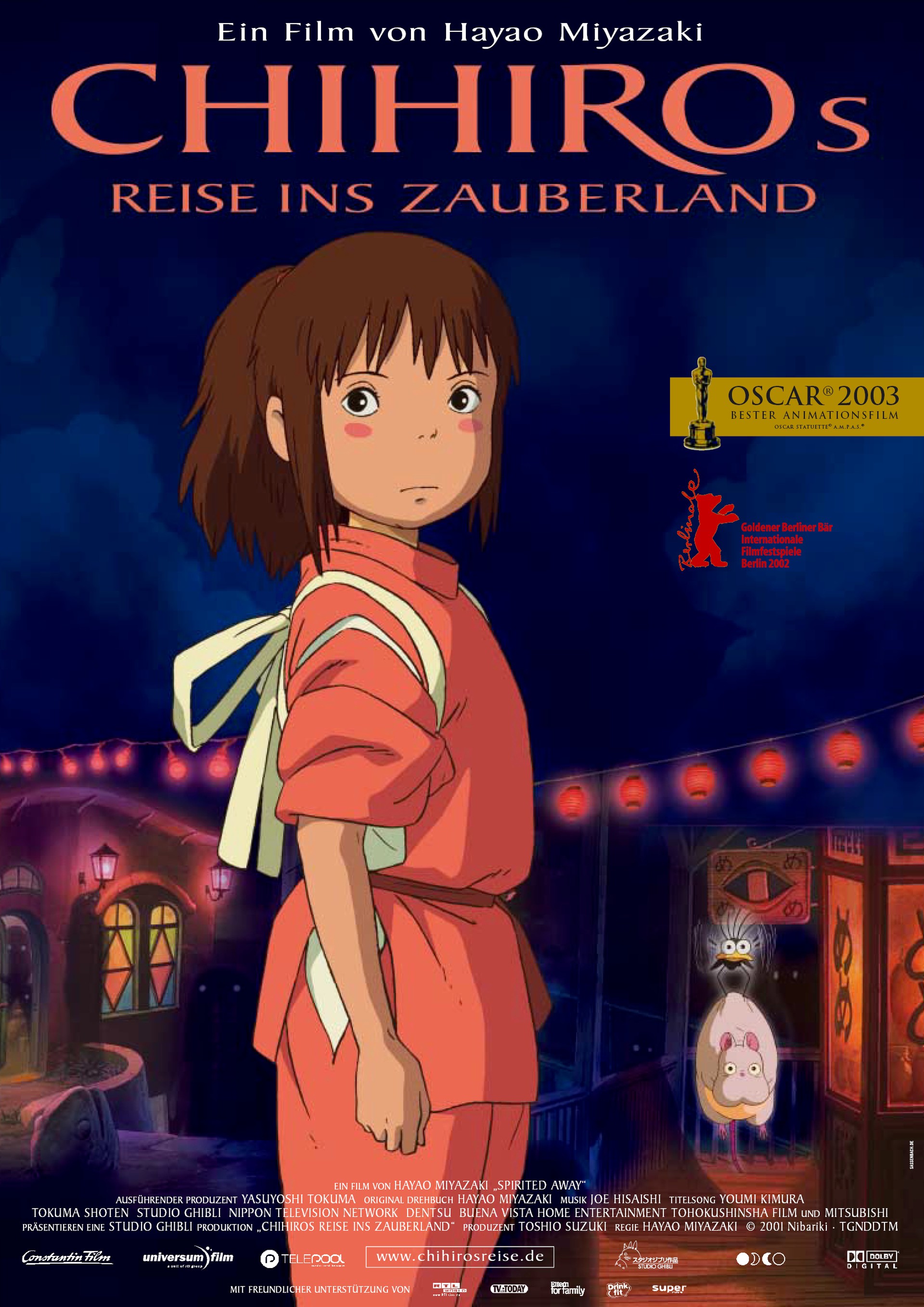 Filmplakat Chihiros Reise ins Zauberland
