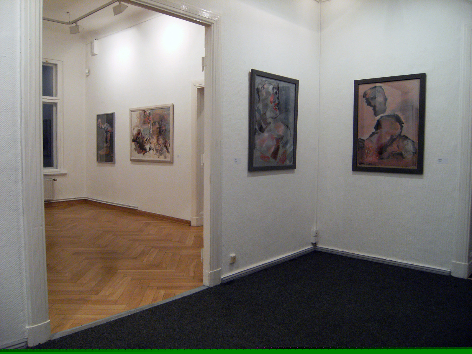 Blick in die Ausstellung – Hans Vent: Malerei – Bild 11