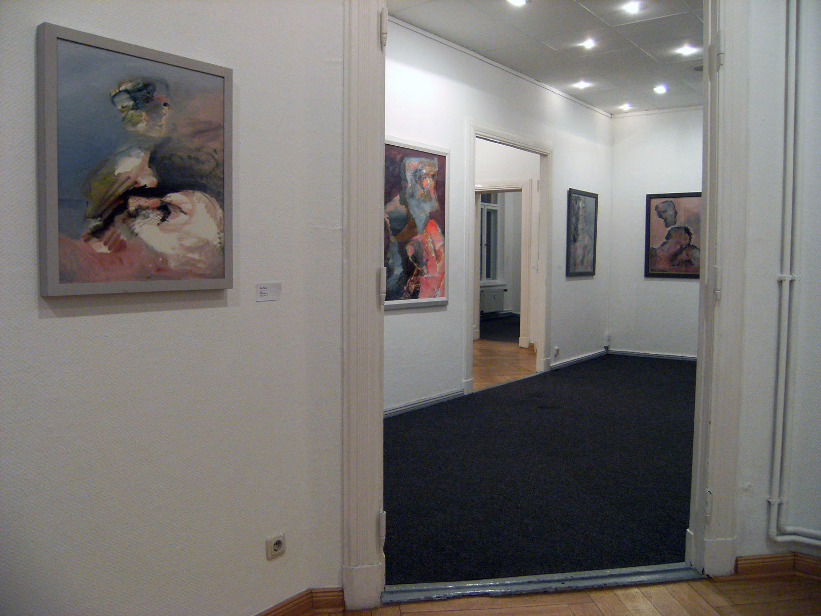 Blick in die Ausstellung – Hans Vent: Malerei – Bild 10