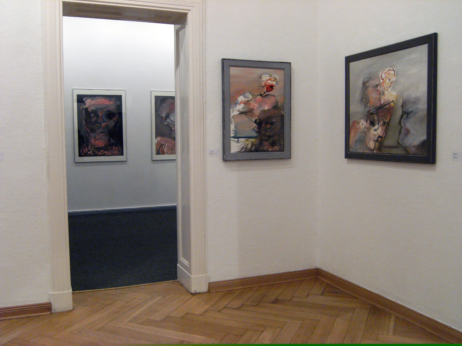 Blick in die Ausstellung – Hans Vent: Malerei – Bild 14
