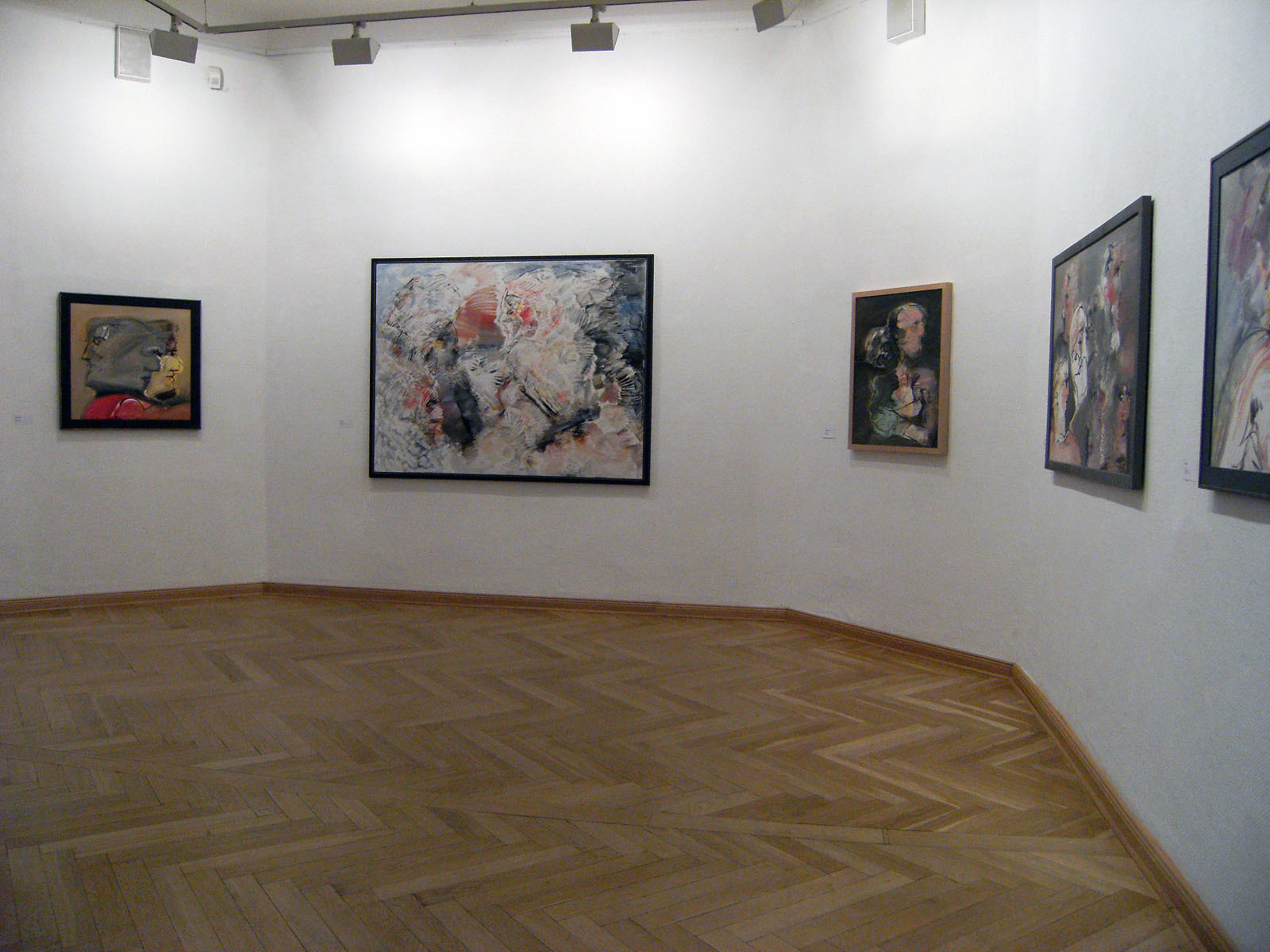 Blick in die Ausstellung – Hans Vent: Malerei – Bild 7