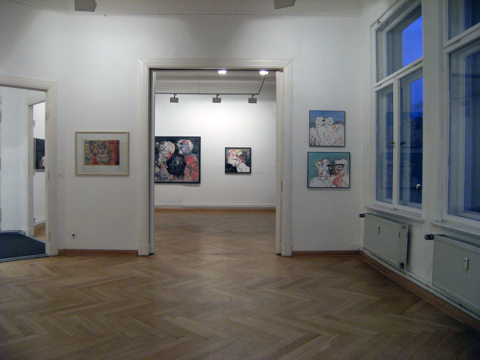 Blick in die Ausstellung – Hans Vent: Malerei – Bild 8