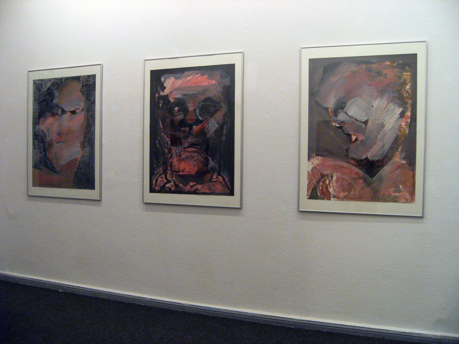 Blick in die Ausstellung – Hans Vent: Malerei – Bild 2