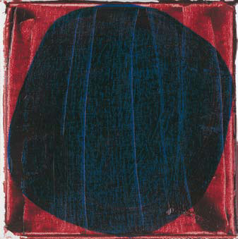 Andrea Engelmann: O.T., 2009, Öl auf Leinwand, 15 x 15 cm