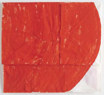 Andrea Engelmann: O.T., 2001, Mischtechnik, 29,5 x 32,3 cm