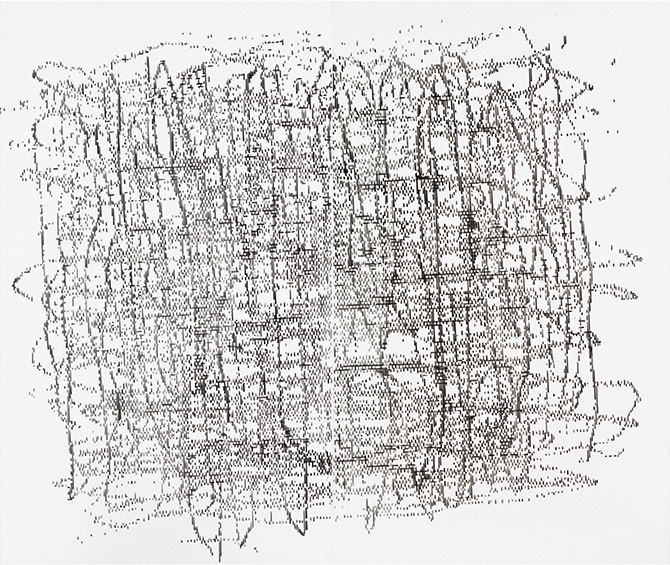 Heinz Handschick: Ohne Titel · 2010/11 · Acryl auf Leinwand · 190 x 200 cm