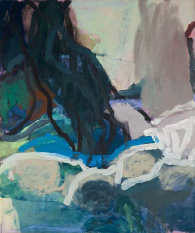 Herta Müller: Baum · 2010 · Öl / Leinwand · 135 x 115 cm