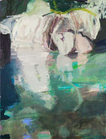 Herta Müller: Echo · 2010 · Öl / Leinwand · 170 x 130 cm