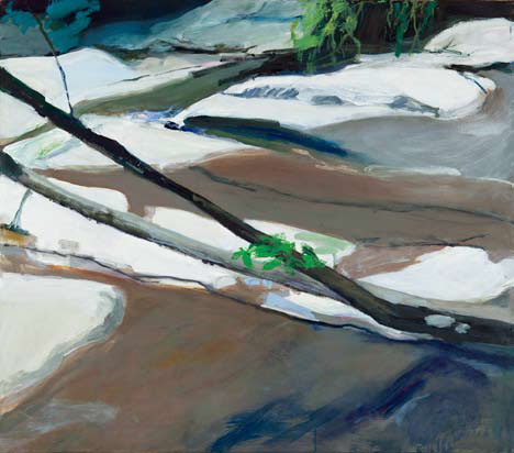 Herta Müller: Massa del Canto 3 · 2011 · Öl / Leinwand · 70 x 80 cm