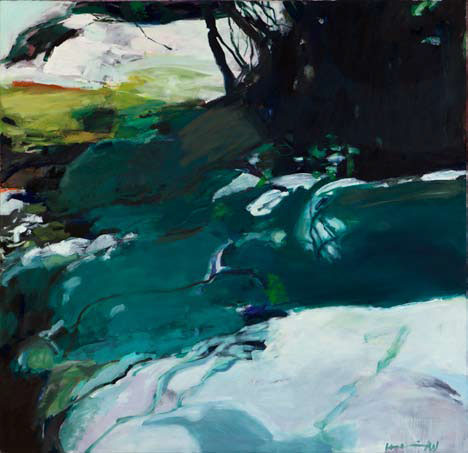 Herta Müller: Seta 1 · 2011 · Öl / Leinwand · 155 x 150 cm