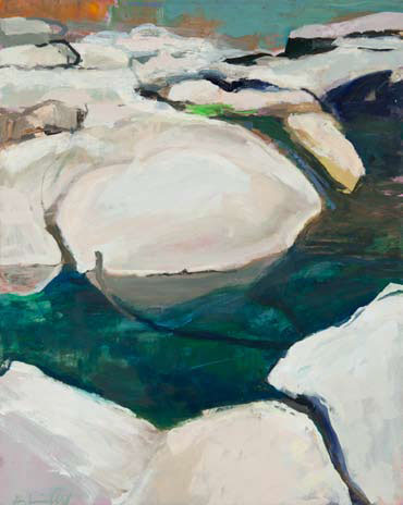 Herta Müller: Tartarughe · 2010 · Öl / Leinwand · 100 x 80 cm