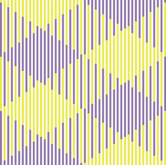 Horst Bartnig: 70 Unterbrechungen in 2 Farben, 70 Striche in 2 Farben · 2011 · Künstler PC-Print auf Bütten · 50 x 50 cm