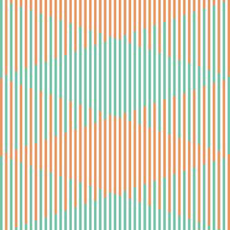 Horst Bartnig: 70 Unterbrechungen in 2 Farben, 70 Striche in 2 Farben · 2011 · Künstler PC-Print auf Bütten · 50 x 50 cm