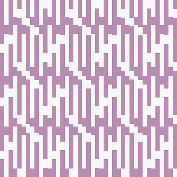 Horst Bartnig: 70 Unterbrechungen, 70 Striche in 3 Farben und Schwarz und Weiß ∙ 2013 ∙ Künstler PC-Print ∙ 53,5 x 53,5 cm ∙ Blatt 9