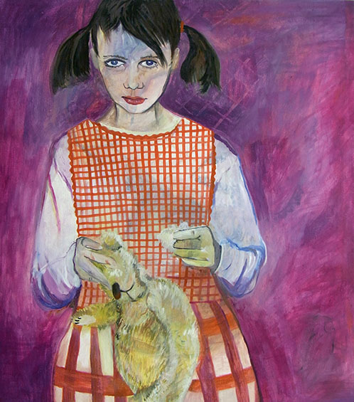 Saskia Buwert: Tinkerbell ∙ 2013 ∙ Öl auf Leinwand ∙ 90 x 80 cm