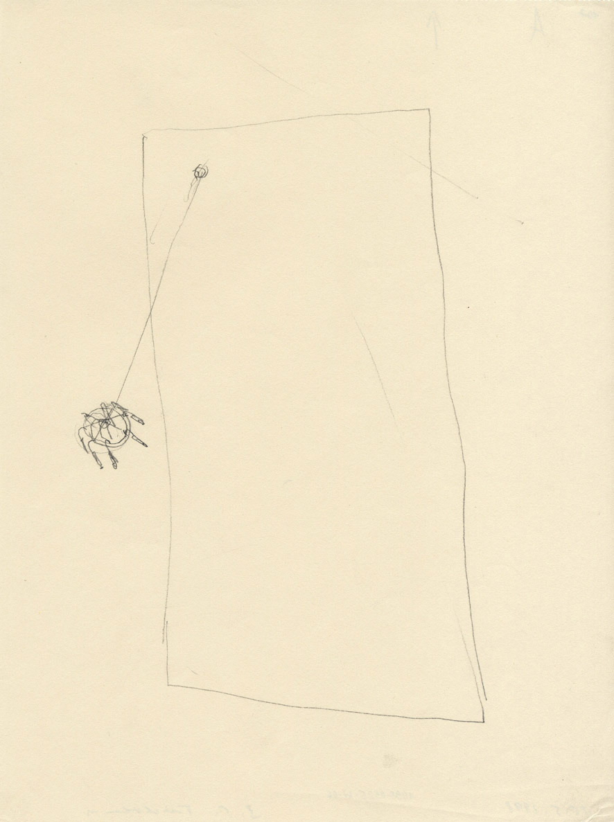 Barbara Camilla Tucholski: Albertina, 25.05.1998, Bleistift auf Papier, 32 x 24 cm