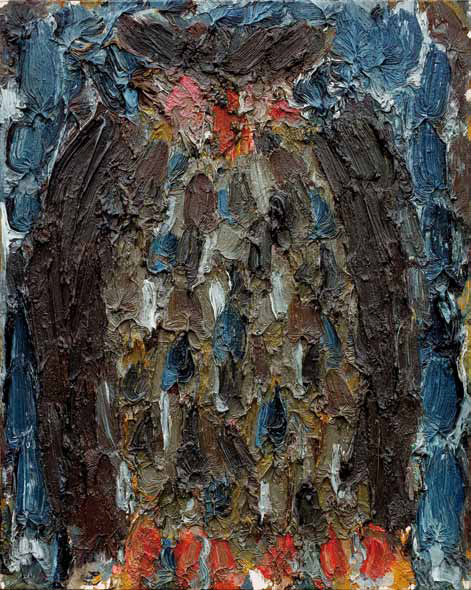 Ingmar Buhn: Ohne Titel, 2017, Öl auf Baumwolle, 100 x 80 cm