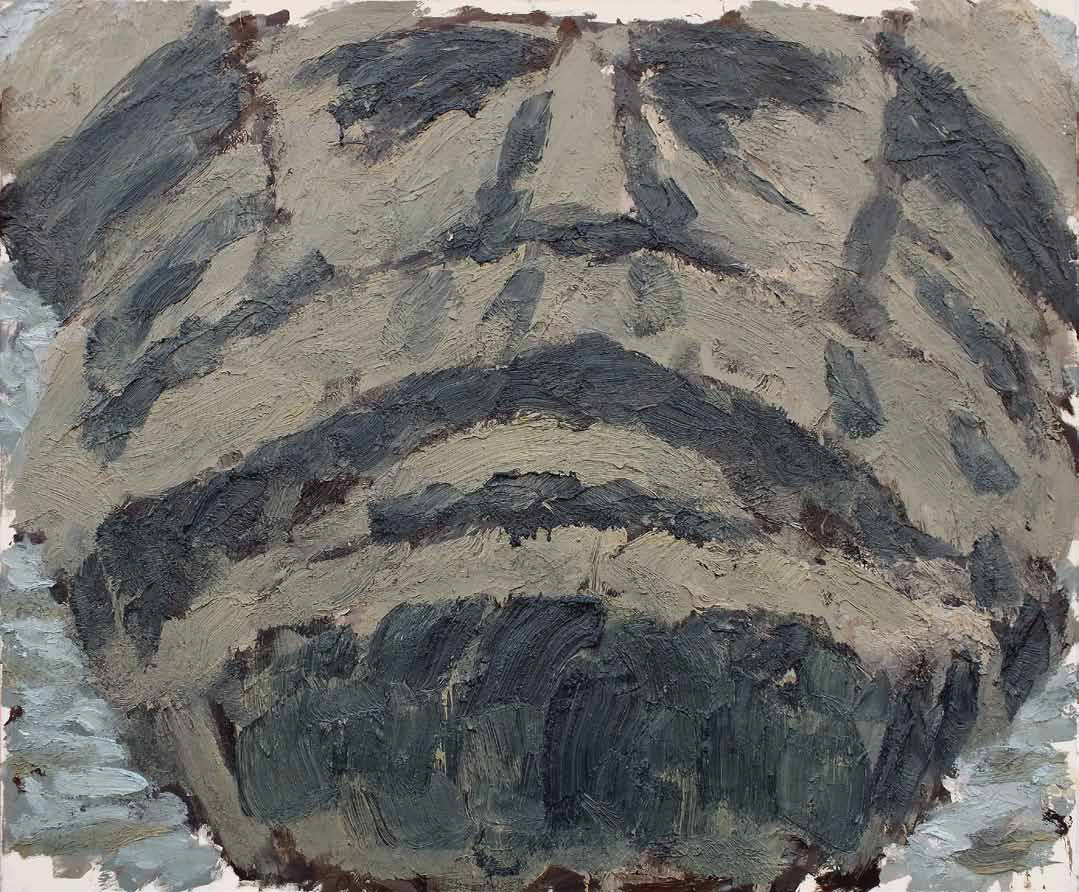 Ingmar Bruhn: Ohne Titel, 2017, Öl auf Baumwolle, 195 x 235 cm