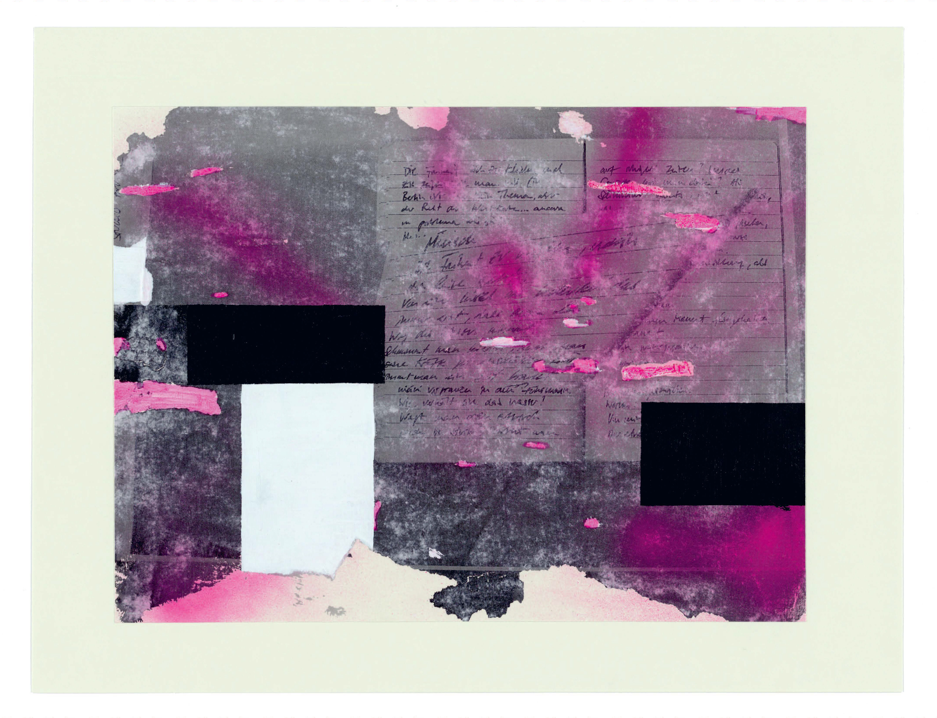 Caroline Corleone: lmt_l -lmt_10, 2018, mixedmedia auf Papier