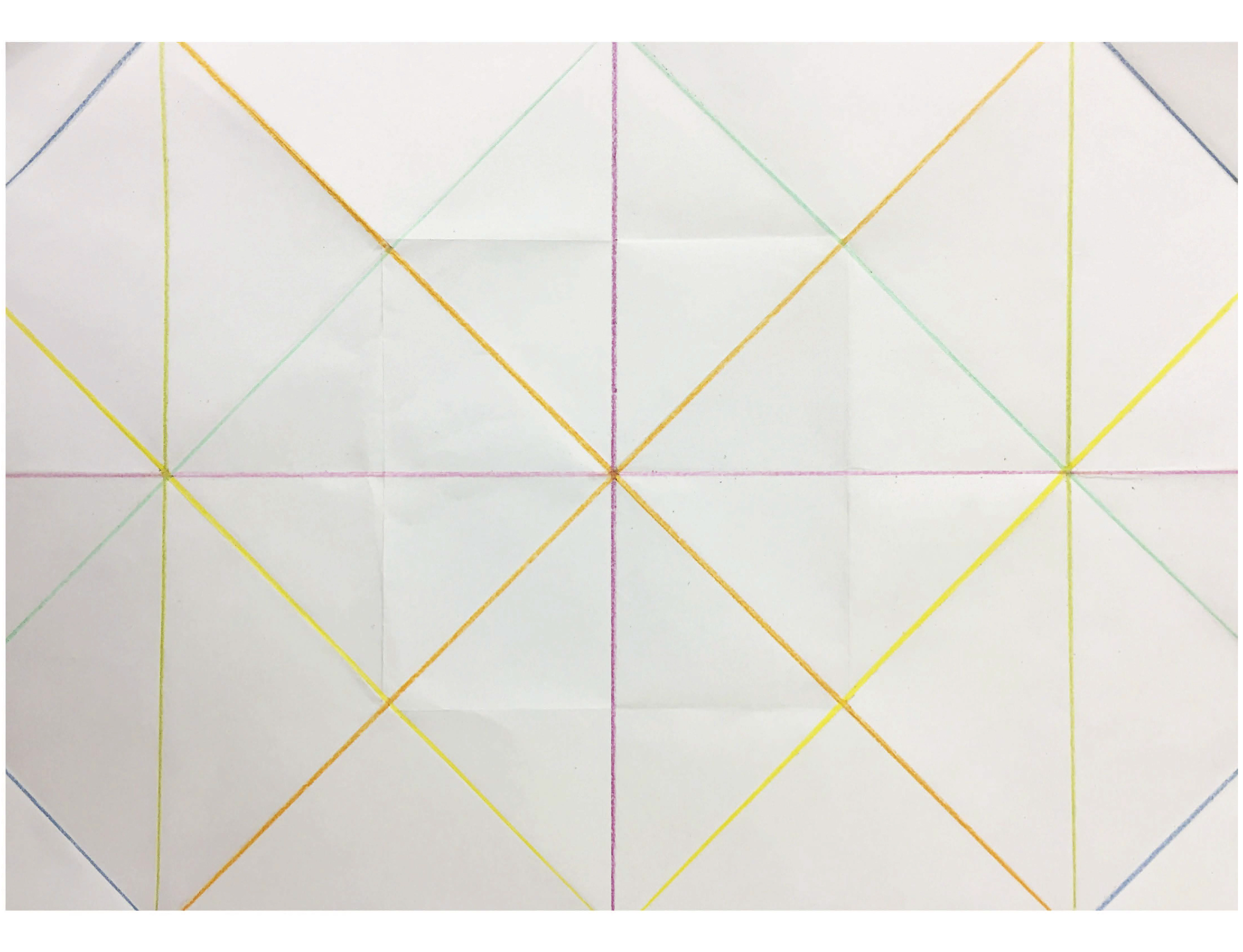 Pietro Babina - Flavio de Marco: Schema für ein Manifest in Form eines Botes, 2017, Buntstifte auf Papier, 29.7 x 21.0 cm (8 Teile)
