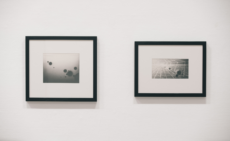 Jarek Grulkowski: Secret Life of Molecules, Kohle auf Papier, 2020