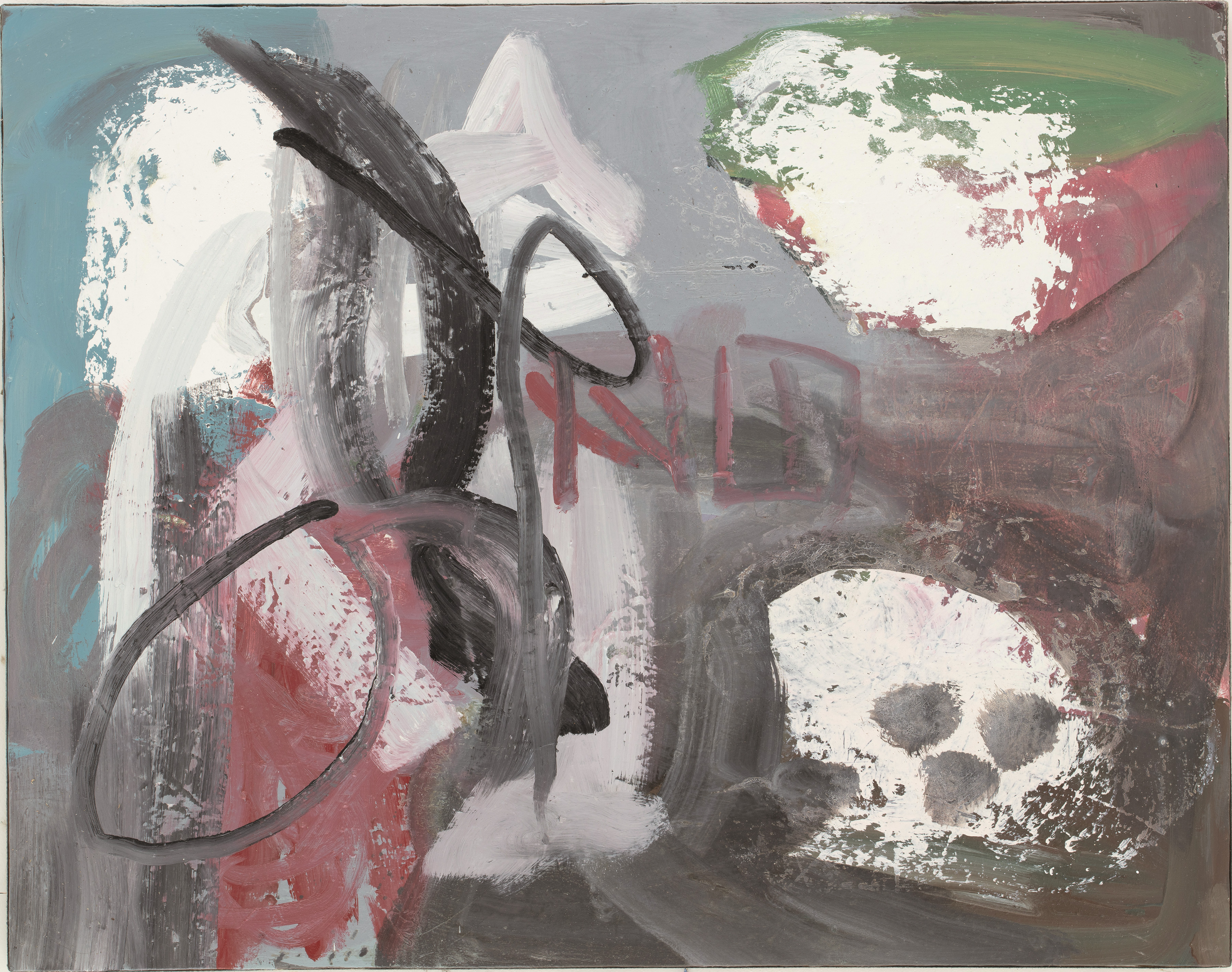 Franz Landspersky: Bikekill · 2022 · Öl auf Leinwand · 88 x 102 cm