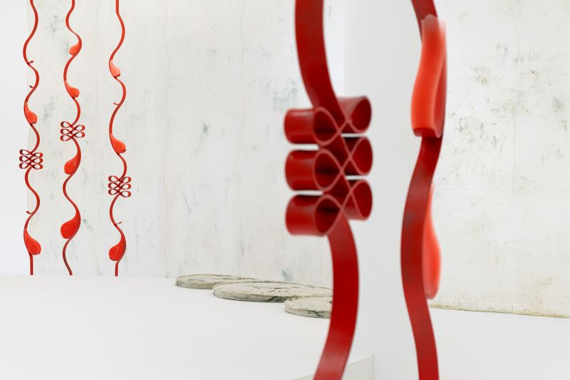 Ausstellungsansicht Lethargy Blanket, Jan Koniarka Gallery 2025