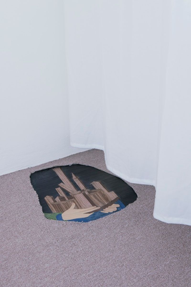 Installationsansicht, Marlene Kargl: »I was ready for Victorian tiles«