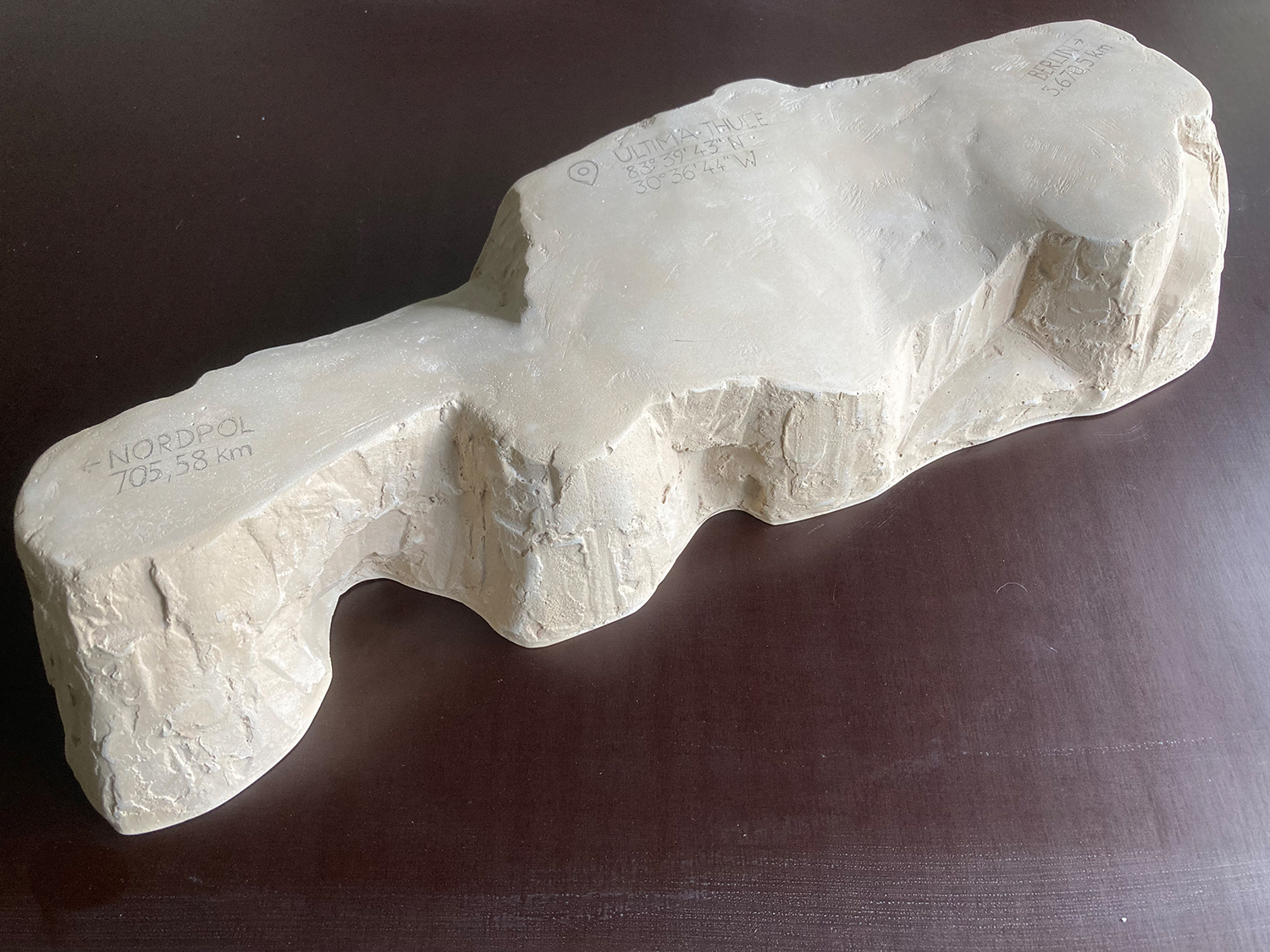 Entwurf „ULTIMA THULE“ von Rolf Wicker, Kunstwettbewerb Temporärer Schulstandort Thulestraße, Auslober: Bezirksamt Pankow von Berlin, 2023