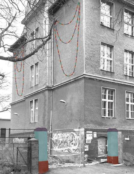 Entwurf „Dinosaurierketten“ von Sidsel Laadegard