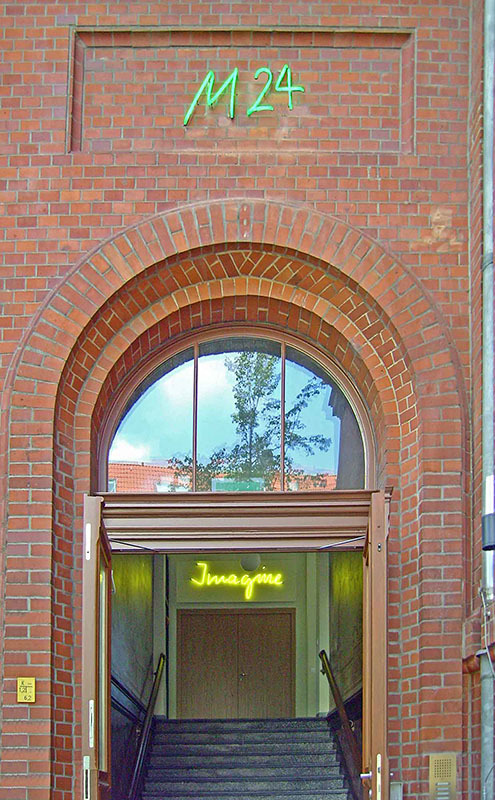 Kunstwettbewerb, 2008, JFE Mühlenstraße, Eingang