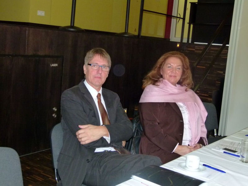 Günter Hotte, Gruppenleiter in der Abteilung Soziales, LAGeSo; Claudia Schütz, Leiterin der Abteilung Soziales, LAGeSo.