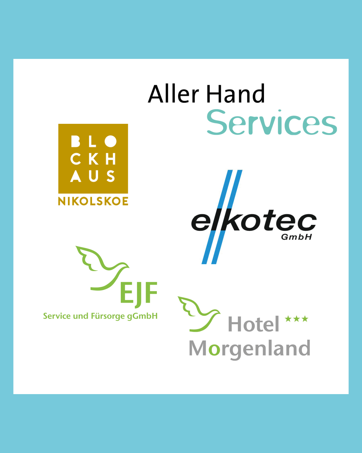 Listen mit Ausstellern