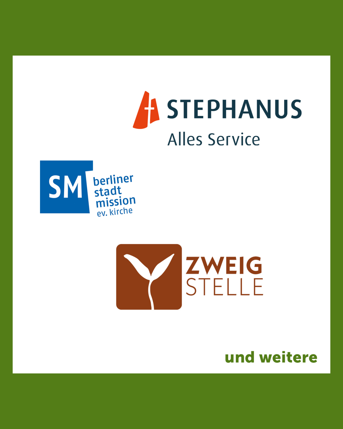 Liste mit Ausstellern