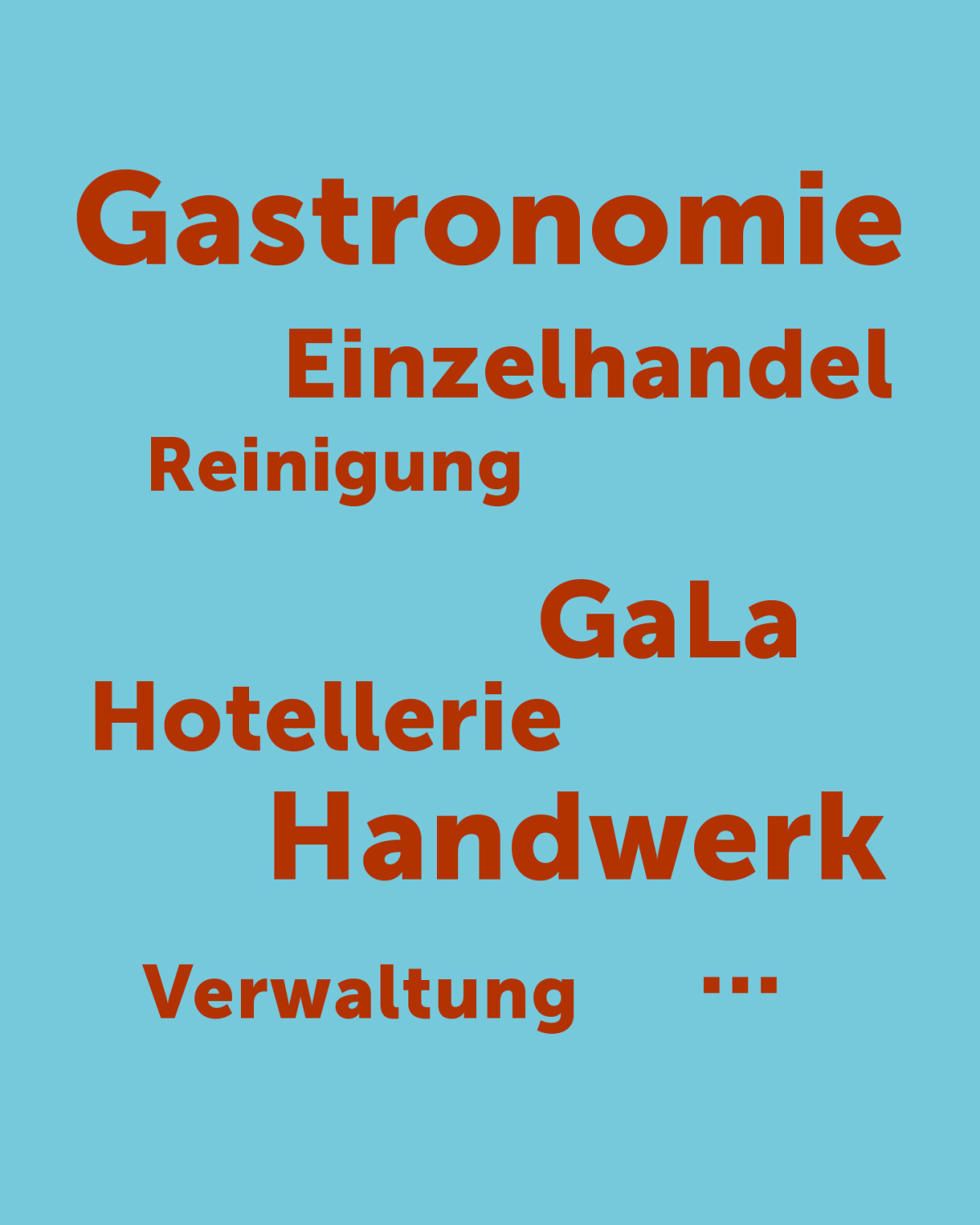 Liste mit Ausstellern