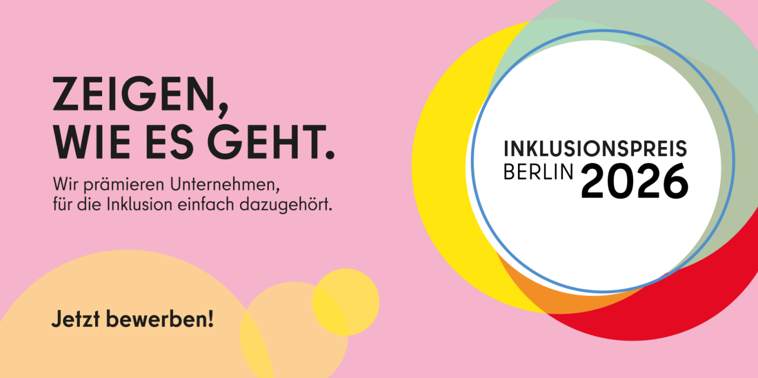 Zeigen, wie es geht - Inklusionspreis 2026