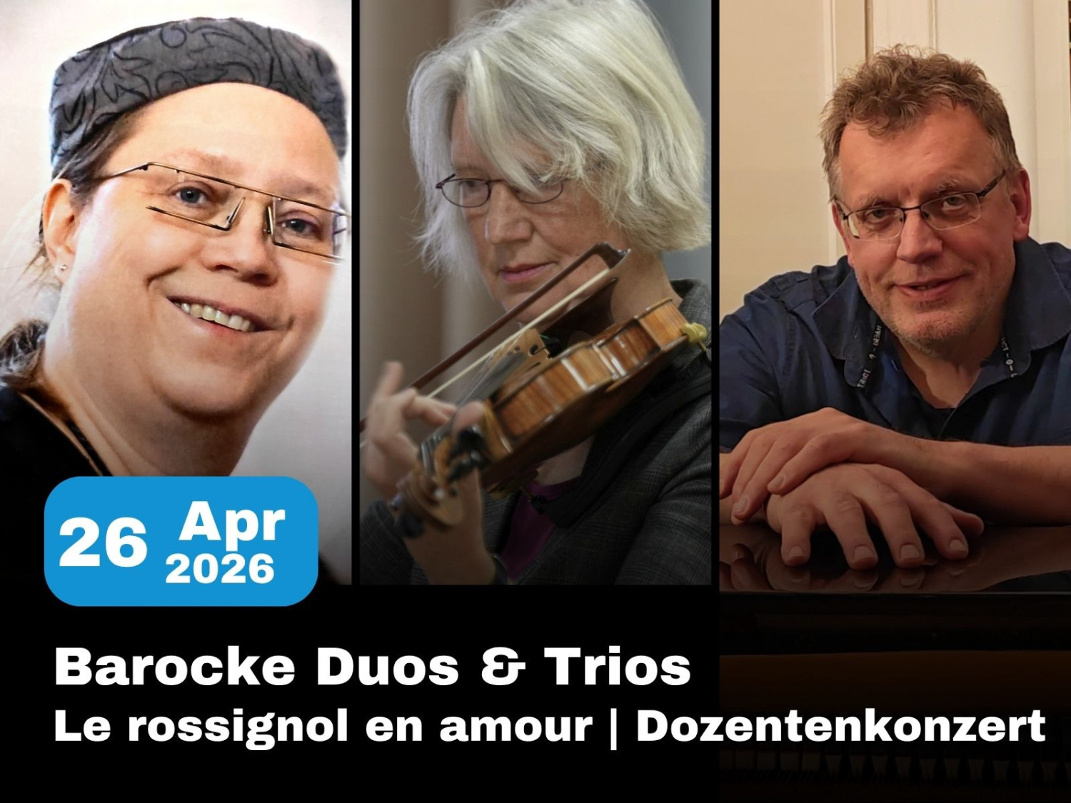 Dozentenkonzert Barocke Duos und Trios