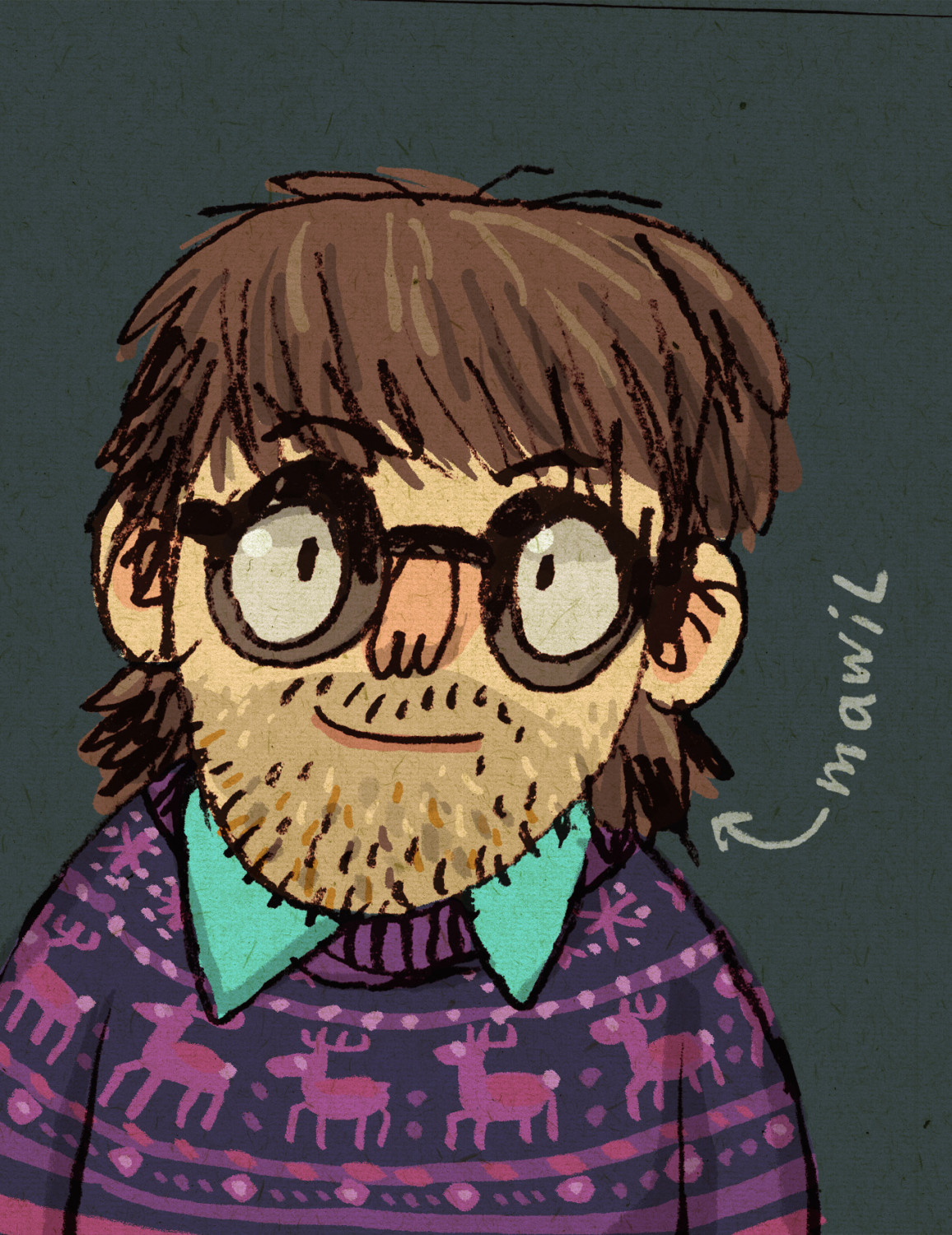 Mawils Autorenportrait 