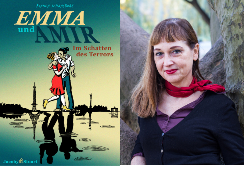 buchcover Emma und Amir; Foto von Bianca Schaalburg