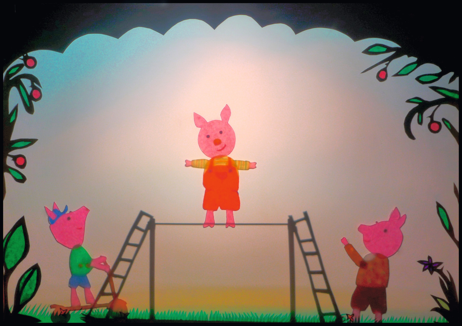 Puppentheater der 3 kleinen Schweinchen 
