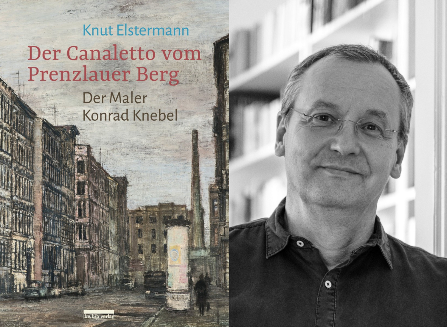 Buchcover und ein Foto von Knut Elstermann