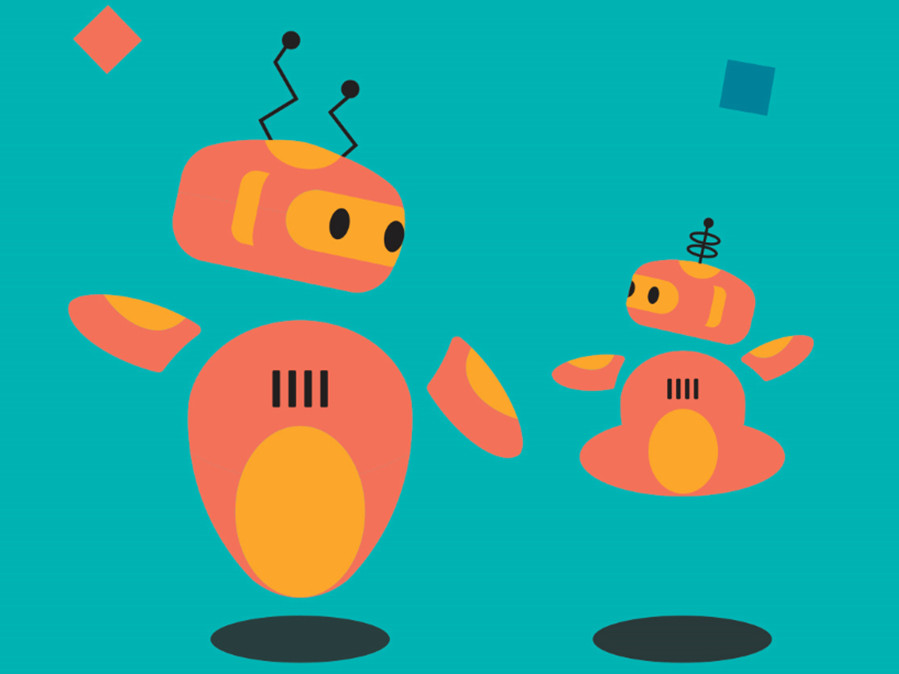 kleine Roboter