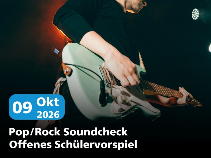 Pop/Rock Soundcheck im 
