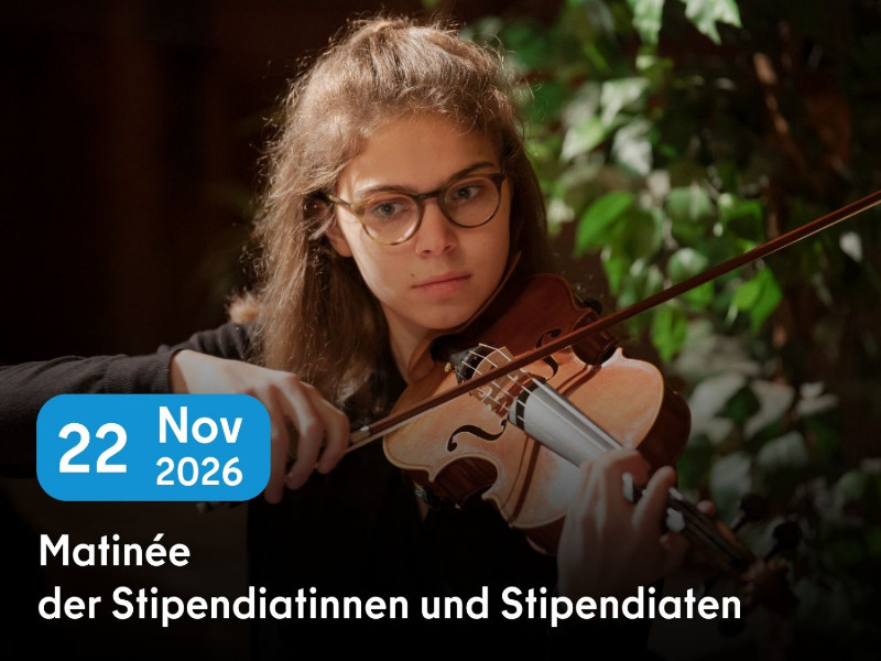 Konzertankündigung Matinée
