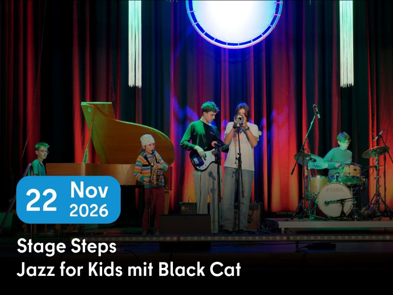 Konzertankündigung Stage Steps
